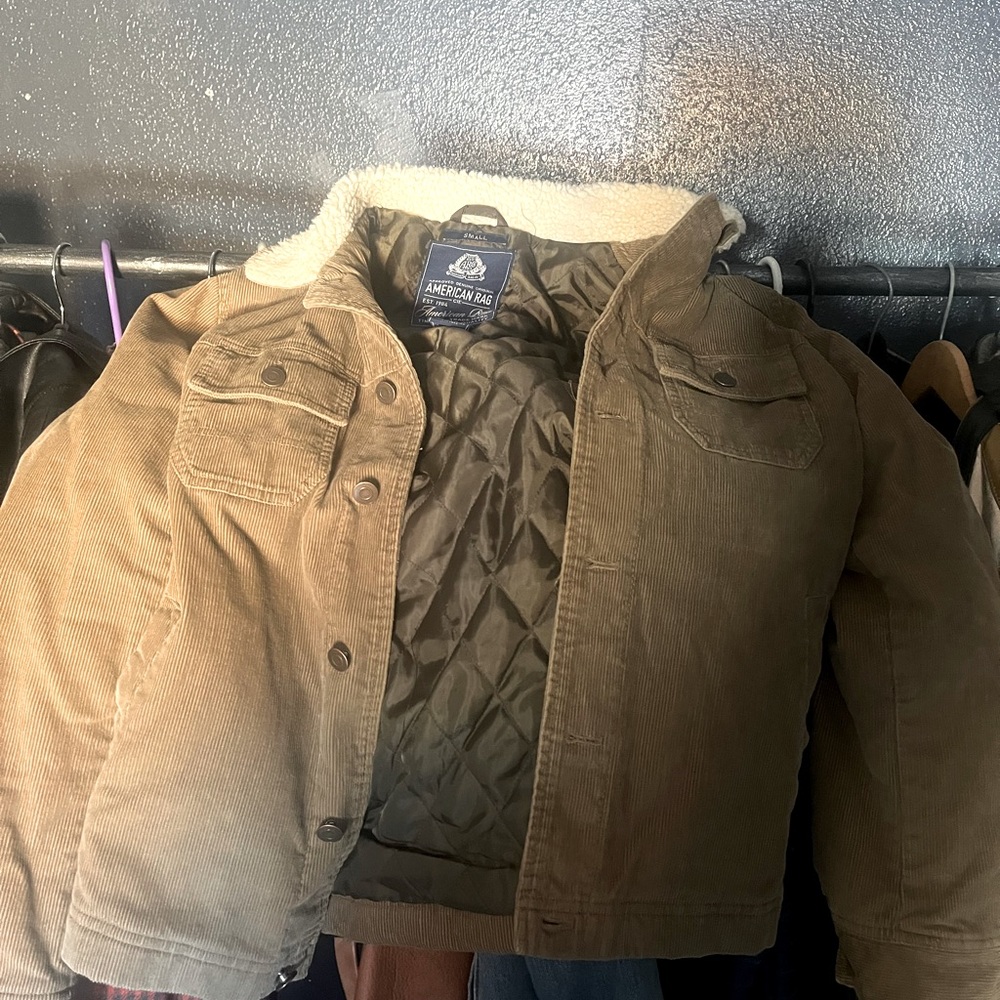 American Rag Men's Corduroy Trucker jacket